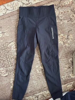 B Vertigo Navy full seat Riding Tights with Pockets